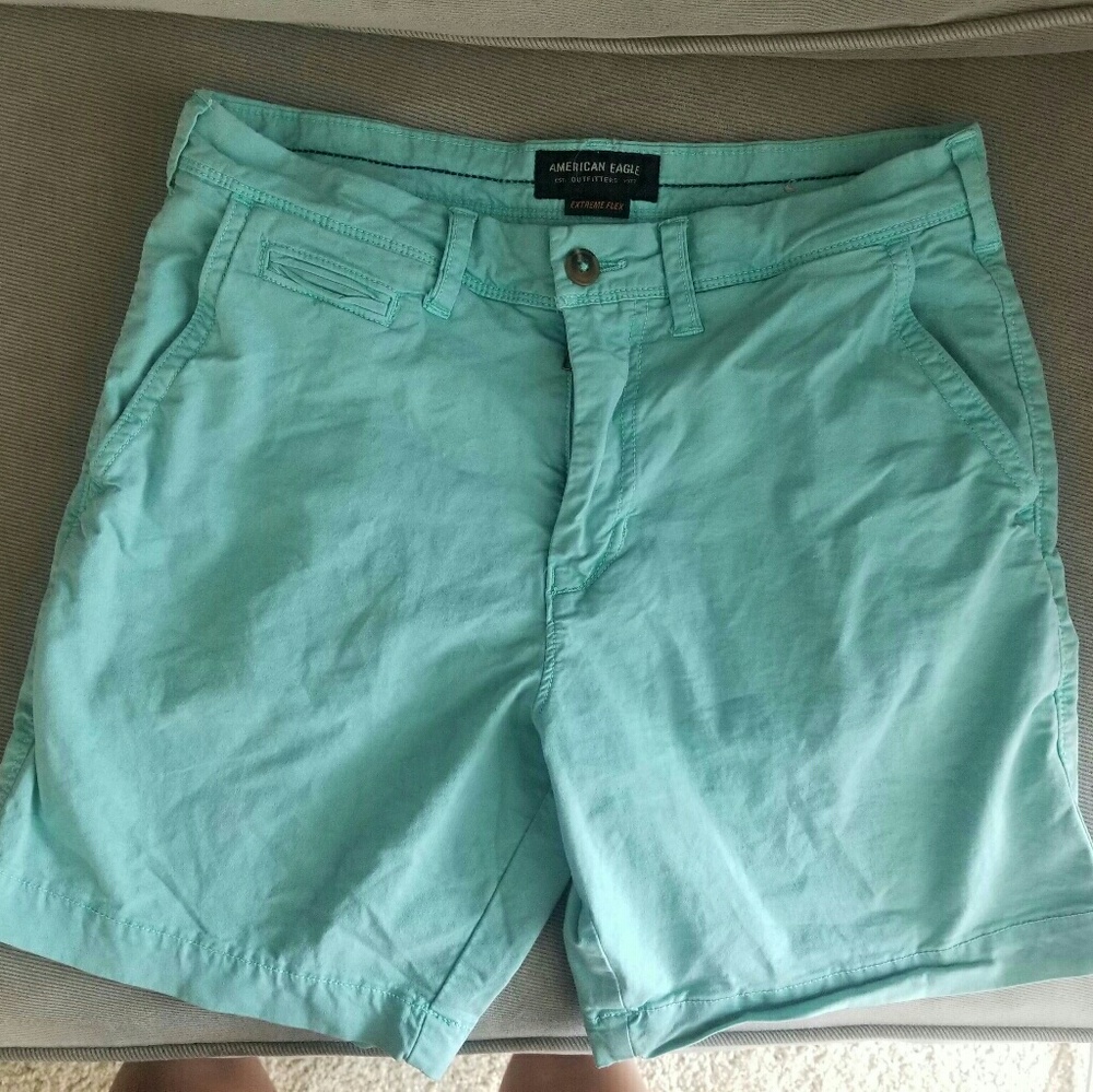 Blue Teal AE Shorts